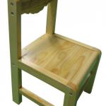 Best Star Enviromental Preschool Wooden Chair , Cartoon Design Chair , School Furniture