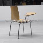 Modern Plywood School Tablet Chair Set Writing Table/Student Chair OP2-2