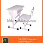 KFY-DB-04 White Adjustable Hight School Single Student Chair