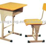 single student desk and chair