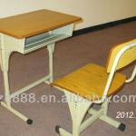School furniture middle school desk and chair-XYS-107