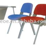 Iron leg fabric cushion tablet student chair Item 6331-1