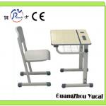 Adjustable student chair and desk