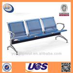 Y6808C blue three seat waiting chairs