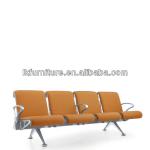 High Grade Aluminium Airport Chair In Fabric Upholstery