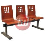 Waiting Chair Kvadra 3 Mahogany-8605019722435