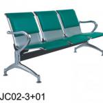 soft pad hospital chairs and airport chair, leather waiting chair JC02-3,public chair