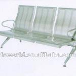 K203--Top Quality Metal Tiered Public Chair with Armrest