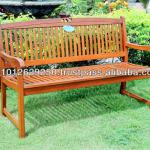 Solid Wooden Waiting Bench Chair