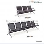 3 seaters metal frame public AIRPORT waiting chair A61