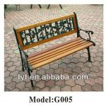 Hot Sale Outdoor 3-Sester Wooden Waiting Chairs-G005