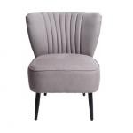 Velvet accent chair/cafe chair(GK751)