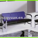 executive blue-black coating waiting chair-A-18