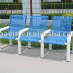 3-Seaters Steel Outdoor Chair,garden chair-B-002