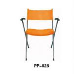 Plastic Visitor Chair with Pading Armrest JH-028