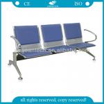 AG-TWC002 High strength metal frame hospital public chair