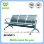 Three Seats Perforated,Chromed Steel Waiting Chair