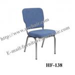 stack modern metal church auditorium chairs for sale-HF-138