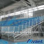 Aneasy metal structural bleacher scaffolding grandstand seating stadium bleacher telescopic bleachers