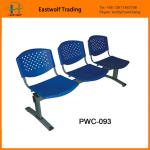 hospital waiting chair/plastic waiting room chairs/waiting room stainless steel chairs-PWC-093