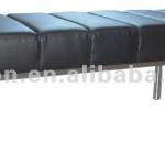 Leather Bench/ Metal Bench/ leisure Bench-ABL0006S