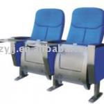 Popular blue fabric cinema chair ZY-8006