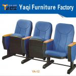 Cheap price metal folding cinema chairs for sale YA-12