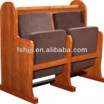 China wooden folding Church chair for Church chair hall seats