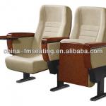 FM-11 High quality with best price auditorium chair with writing table
