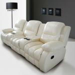 China 3-seater VIP hall cinema home theater sofa for home theater movie room seating