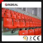 stadium chair OZ-3003 Orange color plastic seat for stadium use-OZ-3003