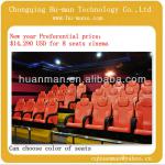 Mini 8 Seats 3D,4D,5D,6D,7D Cinema with Preferential Price