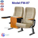 Folding auditorium chairs with writing pad made in Foshan FM-87