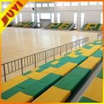 retractable grandstand seating system | grandstand manufacture | telescopic grandstand JY-750