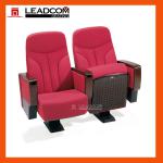 Leadcom Hot sale Single pedestal Auditorium Seat/theater seat (Fabric upholstered LS-619)-LS-619