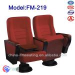 Used Commercial cheap church chairs with writing pad FM-219