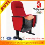 JY-605R Beijing Olympic Games auditorium seating factory price auditorium chairs with write pad auditorium chair