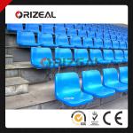 stadium seat OZ-3027 HDPE Blowing mould plastic chairs for football stadium