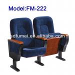 Auditorium theater seating with writing pad No.FM-222