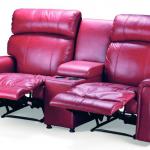 hot sale modern italian leather furniture home theater seat MP-11