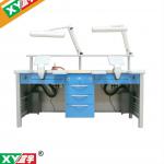 Double dental lab bench