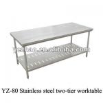 stainless steel worktable-YZ-80