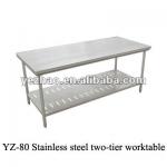 stainless steel worktable