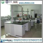 BH02-071- Fashion style , C-frame steel and wood lab workbench