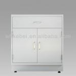 Combination steel bench cabinet