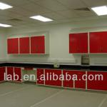 PHYSICAL LAB FURNITURE ISO 9001-manufacture-lab bench with wall mounted cupboard