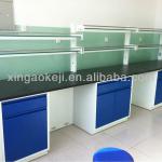 lab bench with reagent shelf/wall bench-lab bench with reagent shelf/wall bench