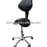 saddle stool,salon chair,salon stool in white