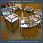 High-end jewellery shop counter design showcase display