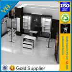 display clothing showcase Free design retail Clothing Store Furniture/2014 Customized MDF store furniture with spot lights
